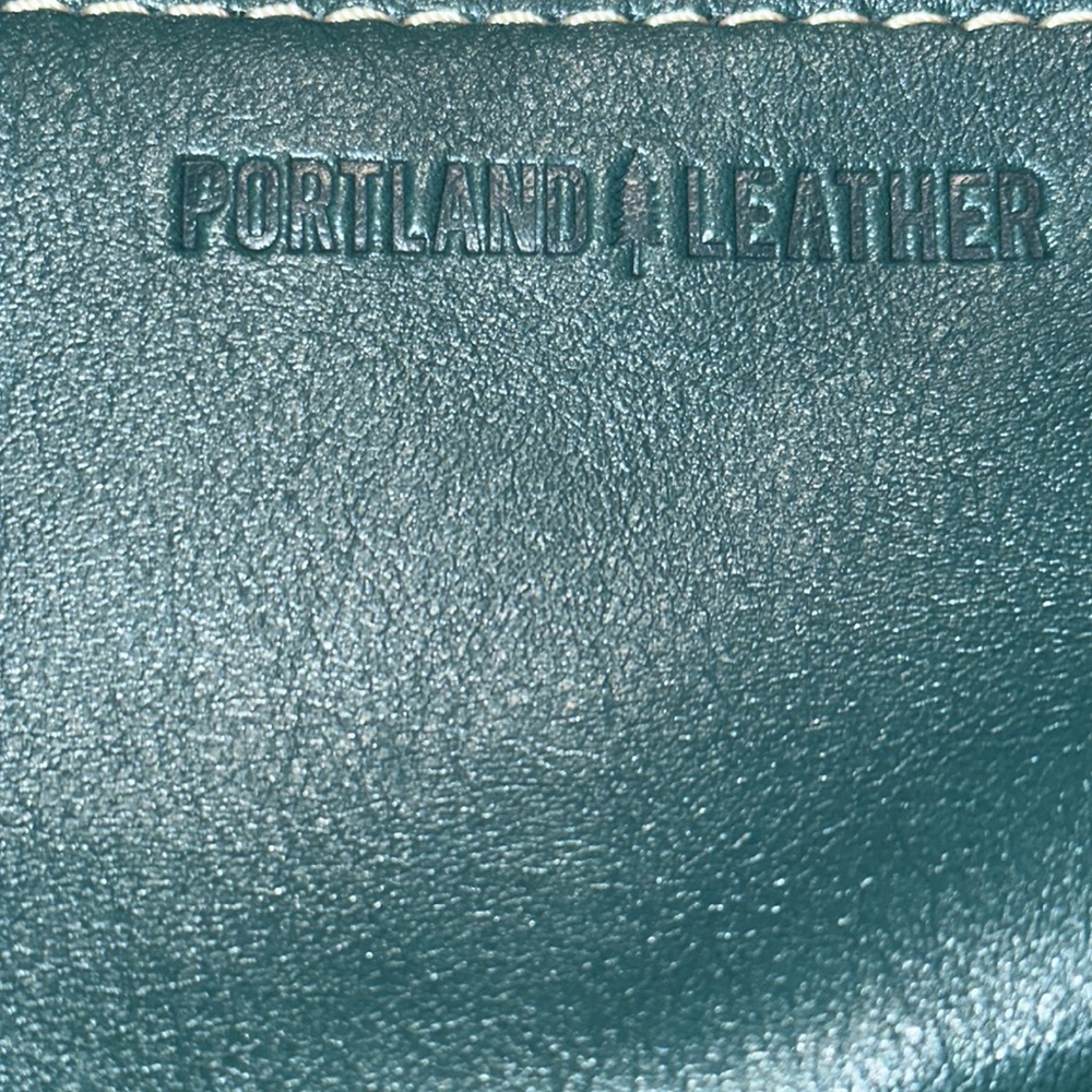 Portland Leather goods Alpine pouch in Peacock - Picture 2 of 14
